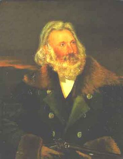 Portrait of John James Audubon in old age