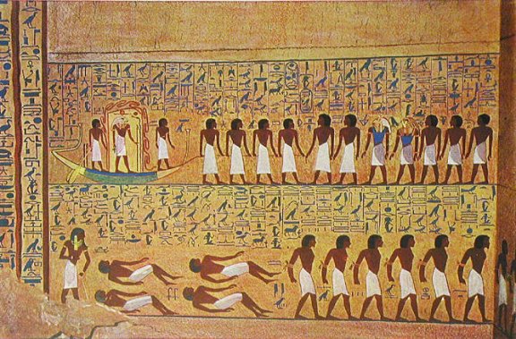 Decoration from the tomb of Horemheb in Thebes