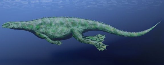 Claudiosaurus germaini - Prehistoric Animals