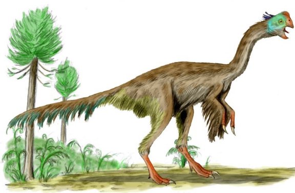 Gigantoraptor erlianensis - Prehistoric Animals